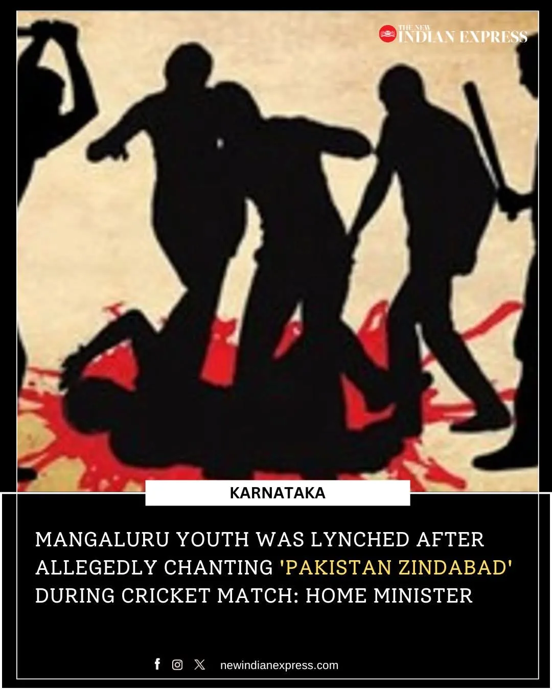 Lynching of Muslim Man in Karnataka for Alleged Slogans (June 2025)