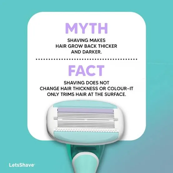 Shaving Hair Makes It Grow Back Thicker — False
